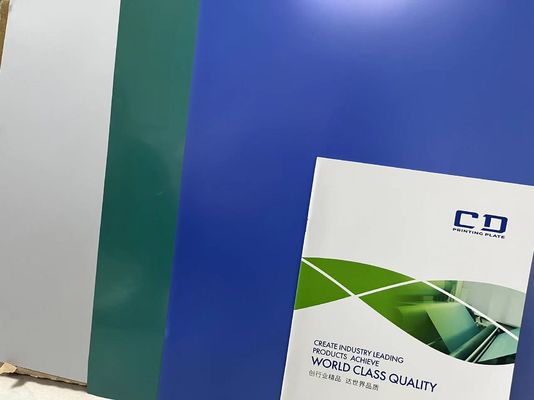 ऑफसेट प्रिंटिंग मशीन के लिए सीटीसीपी प्लेट यूवी सीटीपी प्लेट एल्यूमिनियम सामग्री