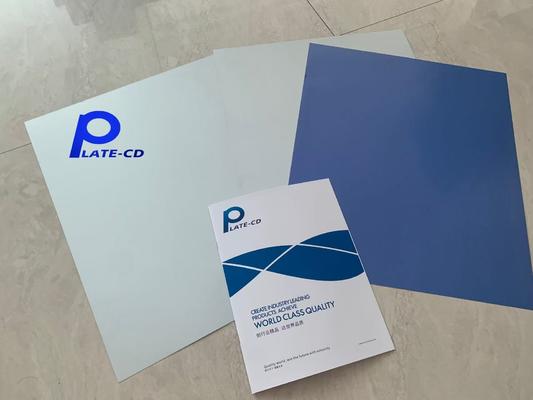 22-25 सेकंड के उत्पादन समय और 100,000-200,000 छापों के साथ किसी भी थर्मल प्लेटसेटर के लिए प्रक्रिया रहित सीटीपी प्लेट